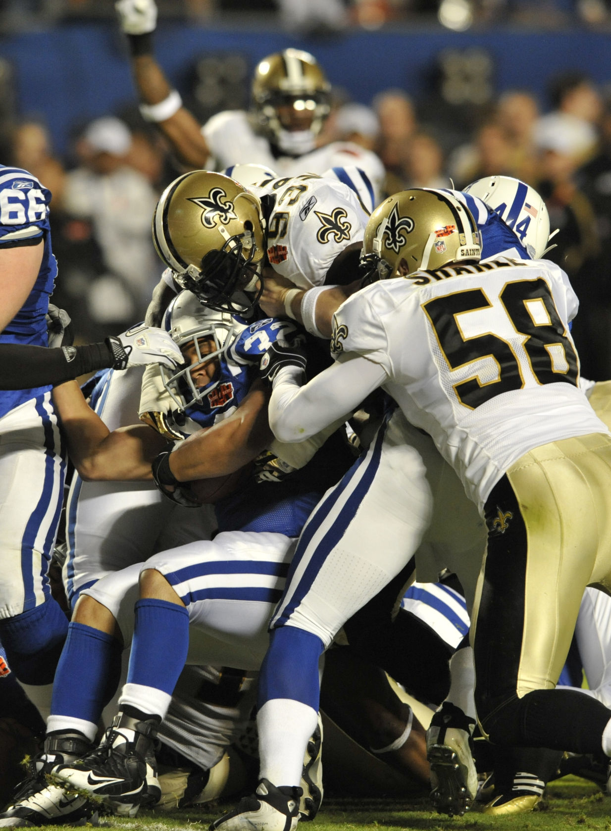 Super Bowl heroes Reggie Bush, Marques Colston headed into Saints