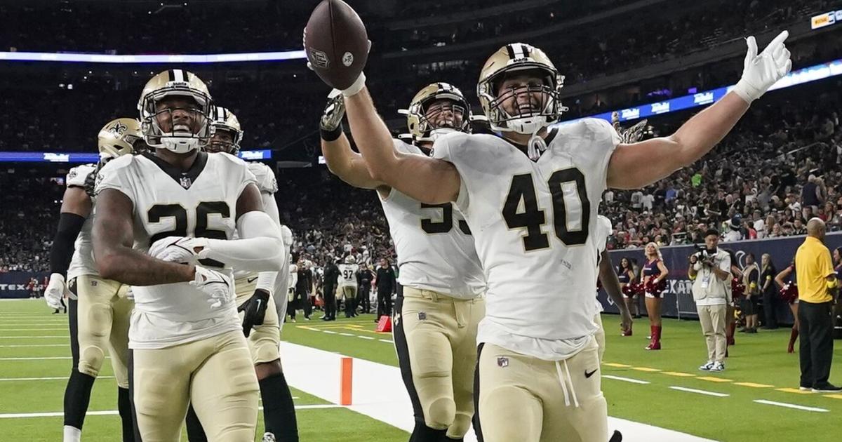 Chase Hansen showed off why the Saints keep bringing him back with strong performance
