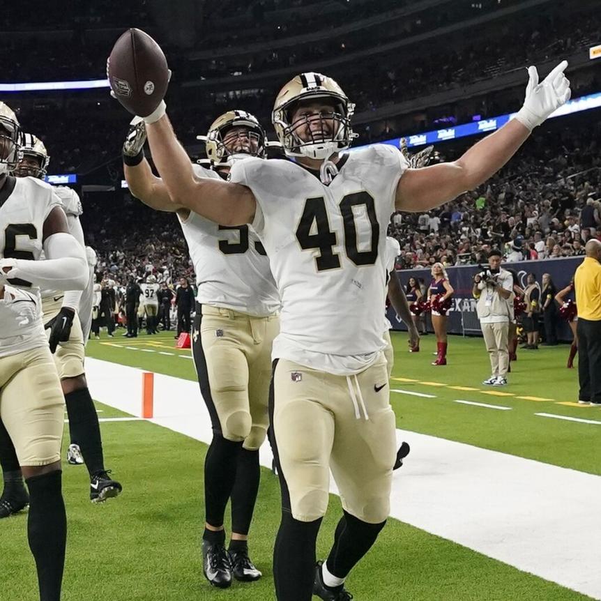 Chase Hansen showed off why the Saints keep bringing him back with