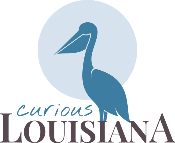 Curious Louisiana logo - secondary