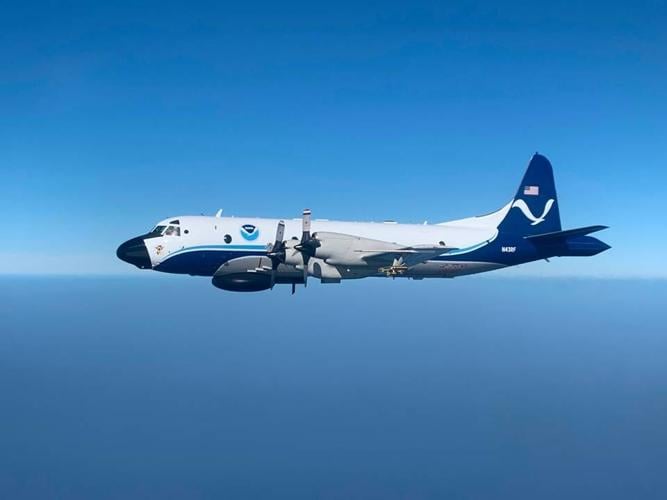 NOAA Hurricane Hunter plane