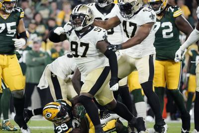 Saints Packers Football (copy)