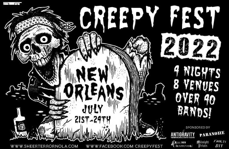 New Orleans punk festival Creepy Fest is back July 2124 Music