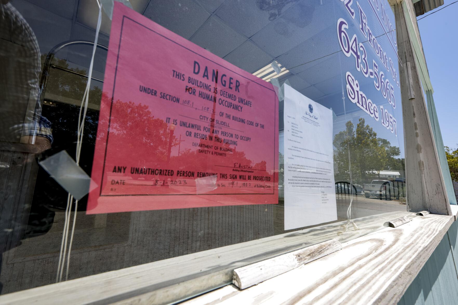 longtime Slidell cleaners faces condemnation One Tammany