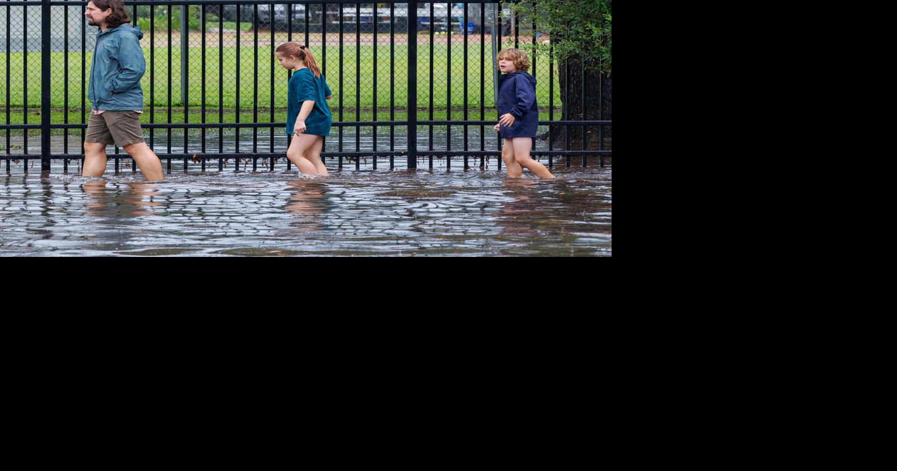 More rain expected in New Orleans following thunderstorms that flooded roads, forecasters say