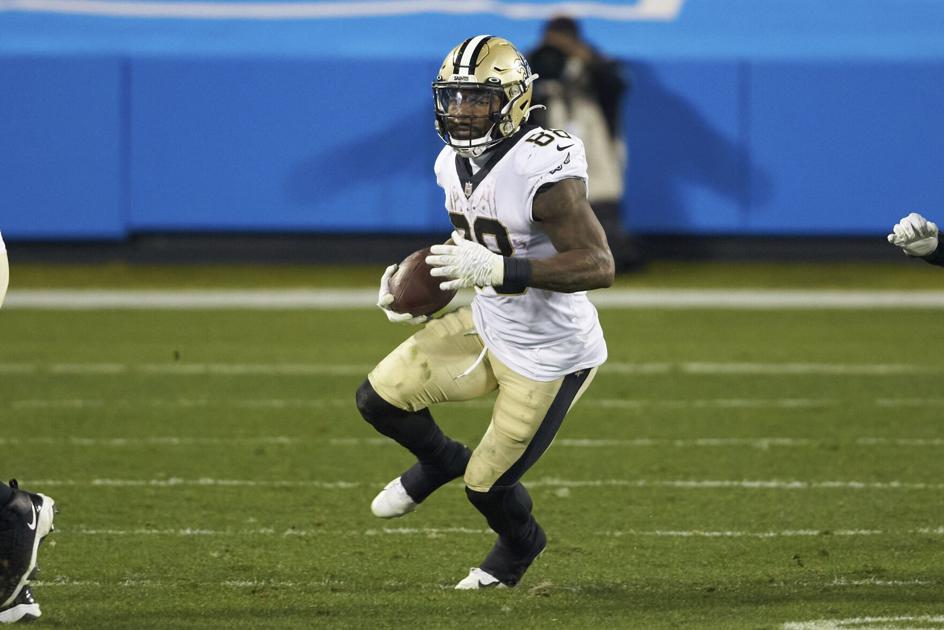 Saints running back Ty Montgomery returns on a 1-year ...