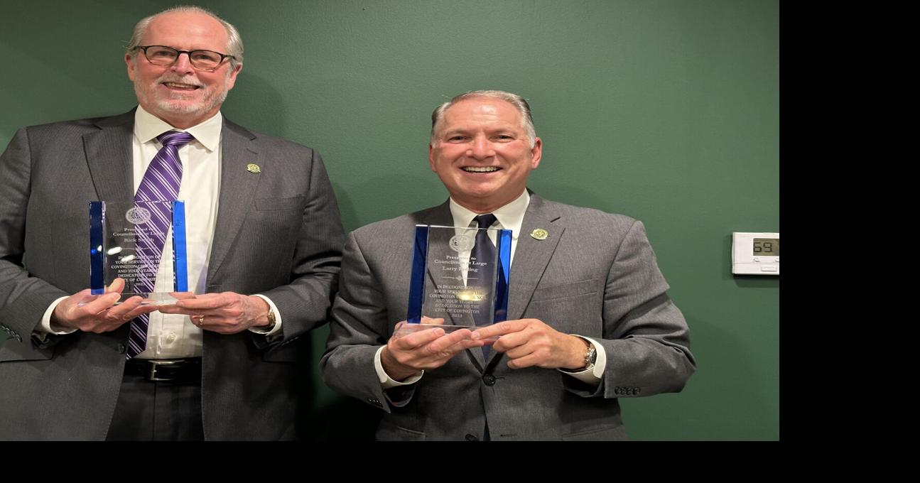 Two Covington Council members begin and end service together | St ...