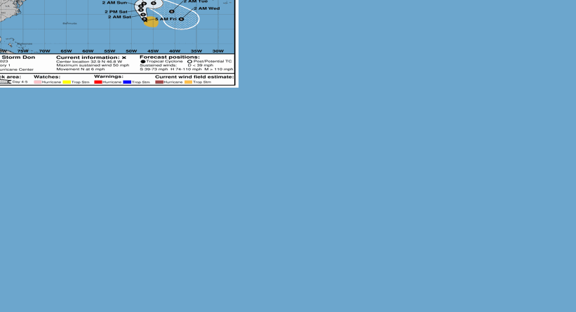 Subtropical Storm Don forms in the Atlantic | Hurricane Center | nola.com