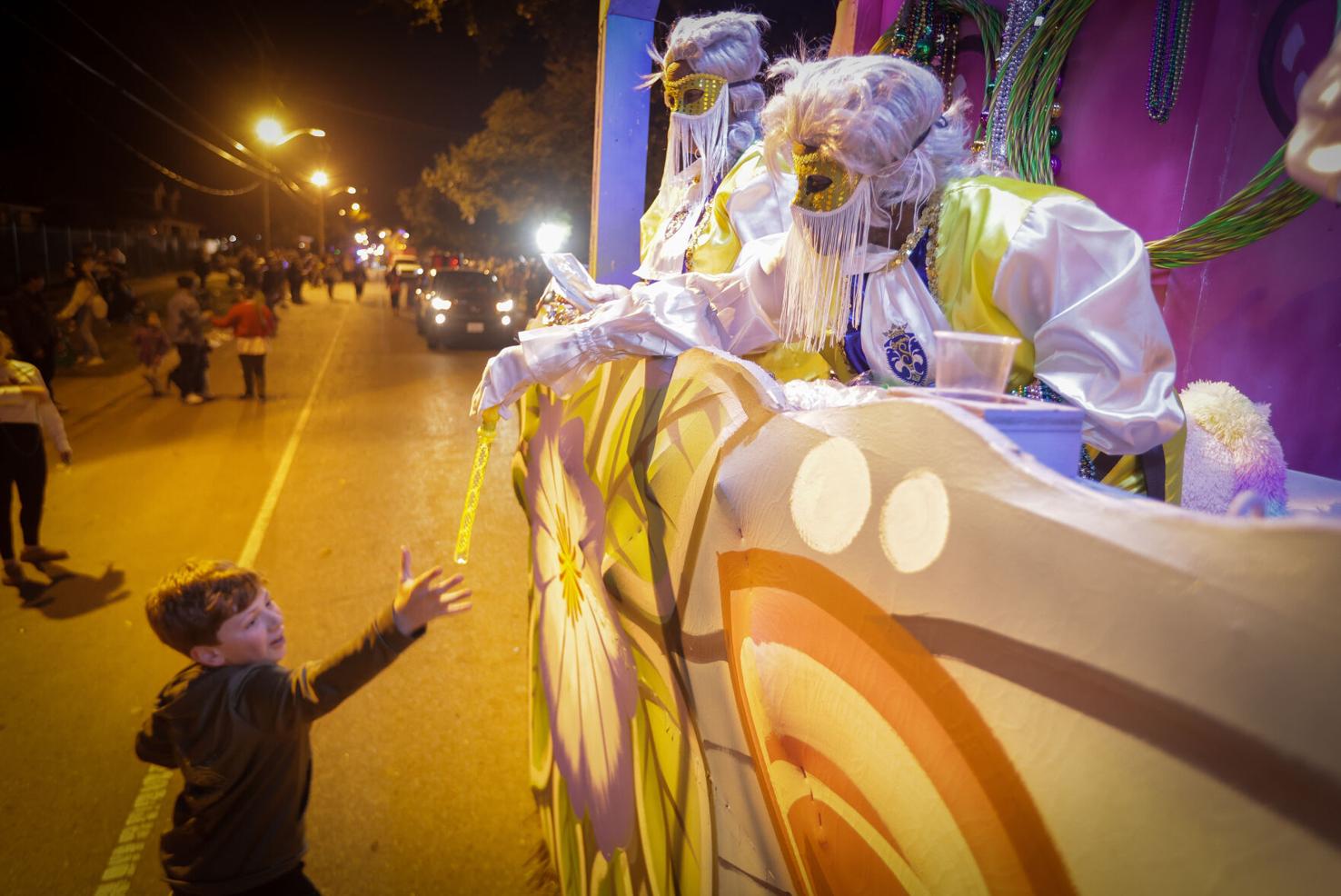 Photos The Krewe of Symphony rolls in Metairie during Mardi Gras 2024