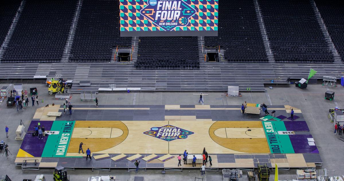 Here’s how a ‘transformative’ conversion has Superdome basketball-ready for the Final Four | Colleges