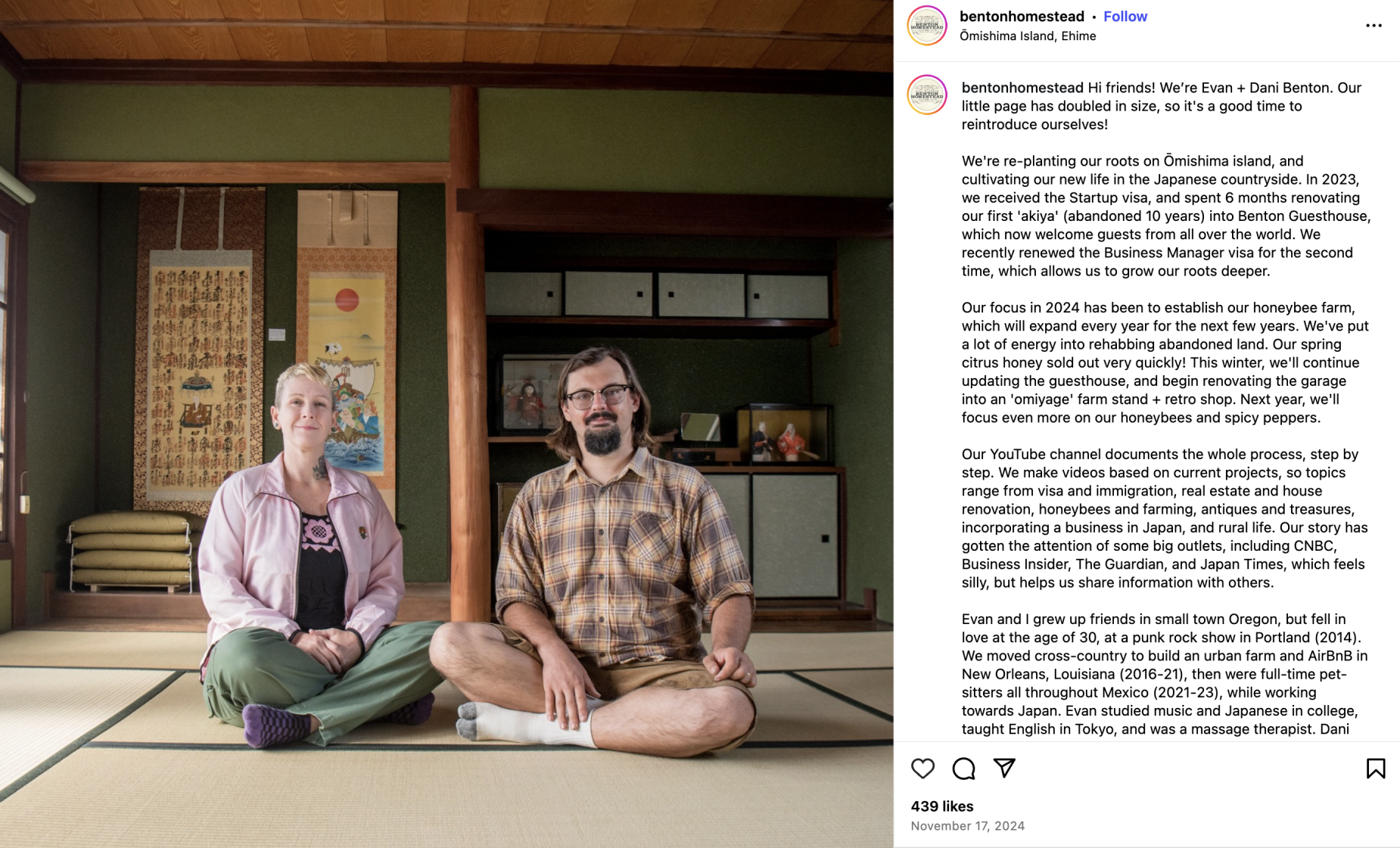 Couple goes from New Orleans to Japanese homestead | News | nola.com