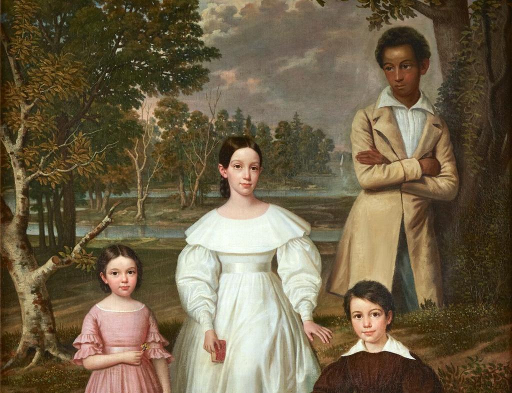 Mysterious enslaved teen appeared in a 1837 painting, was blotted out, then  rediscovered, Arts