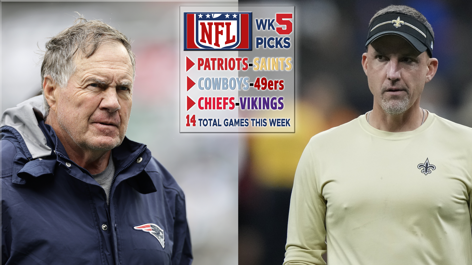 NFL Week 5 Picks: Cowboys-49ers, Chiefs-Vikings top list | Sports