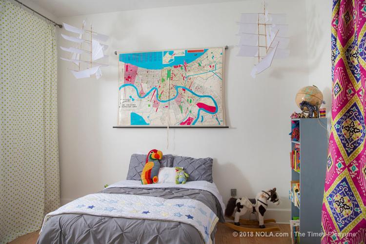 Ellen Macomber Nola Map Organic Blanket