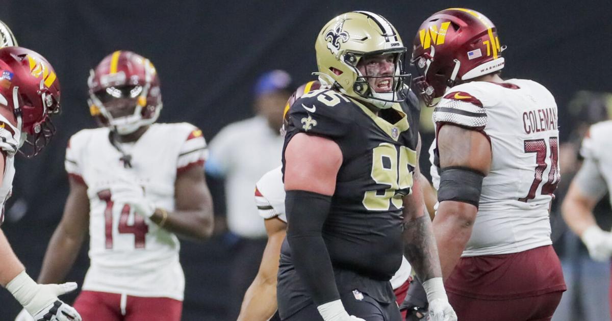 Image for The Saints have a late scratch on defense for the Week 9 game against the Rams