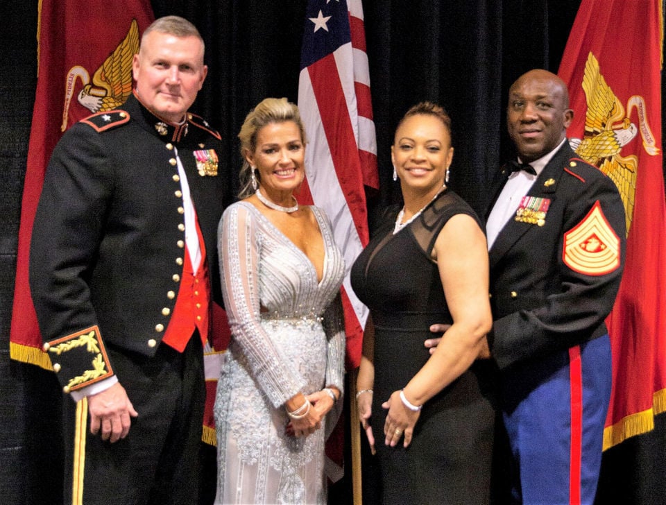 U.S. Marine Corps marks its 243rd birthday at Marine Corps Ball in the