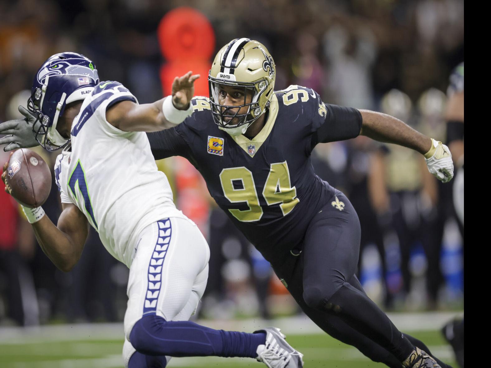 New Orleans Saints defensive end Cameron Jordan closing in on 100 sacks