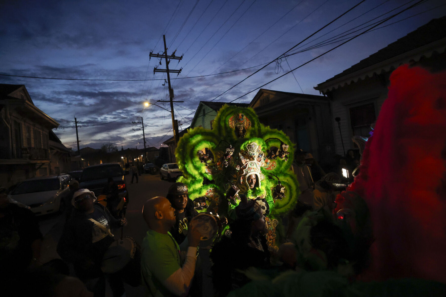 Mardi Gras Indian Shaka Zulu's “Monkey Mosaic” suit | Arts | nola.com