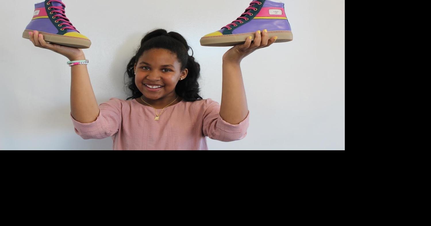 10-year-old's sneakers inspired by love for LSU, Converse | Communities ...