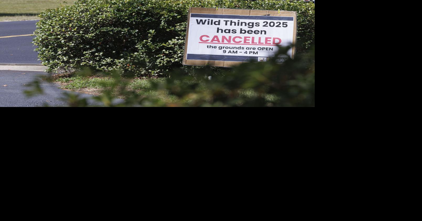Government shutdown shuts down 'Wild Things' in Lacombe