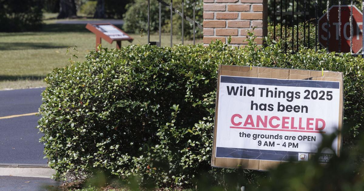 Government shutdown shuts down 'Wild Things' in Lacombe