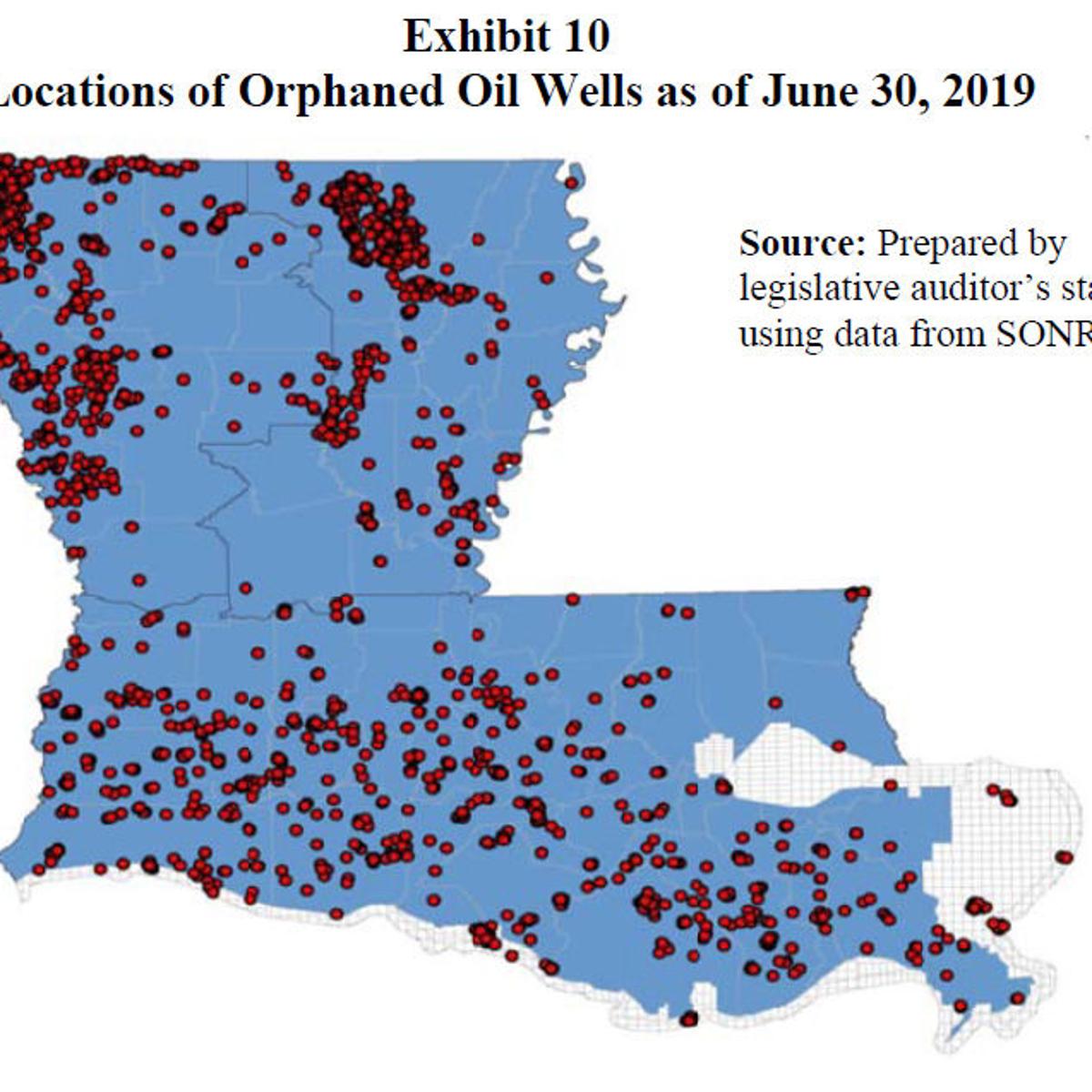 Number of 'orphaned' wells increased by 50 percent, could cost state millions: audit | Business News | nola.com