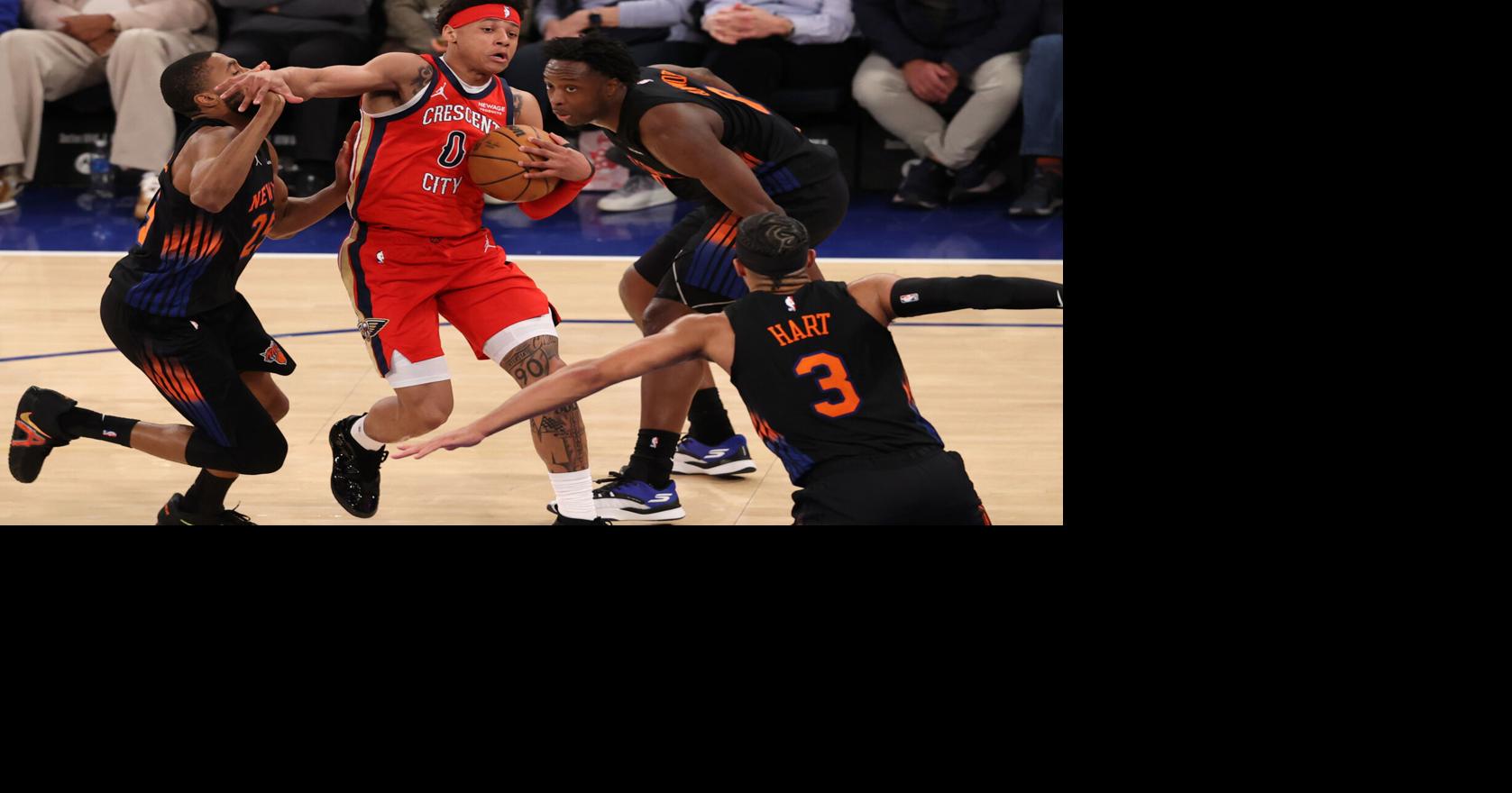 Pelicans’ Jeremiah Fears shines bright in Garden debut | Pelicans