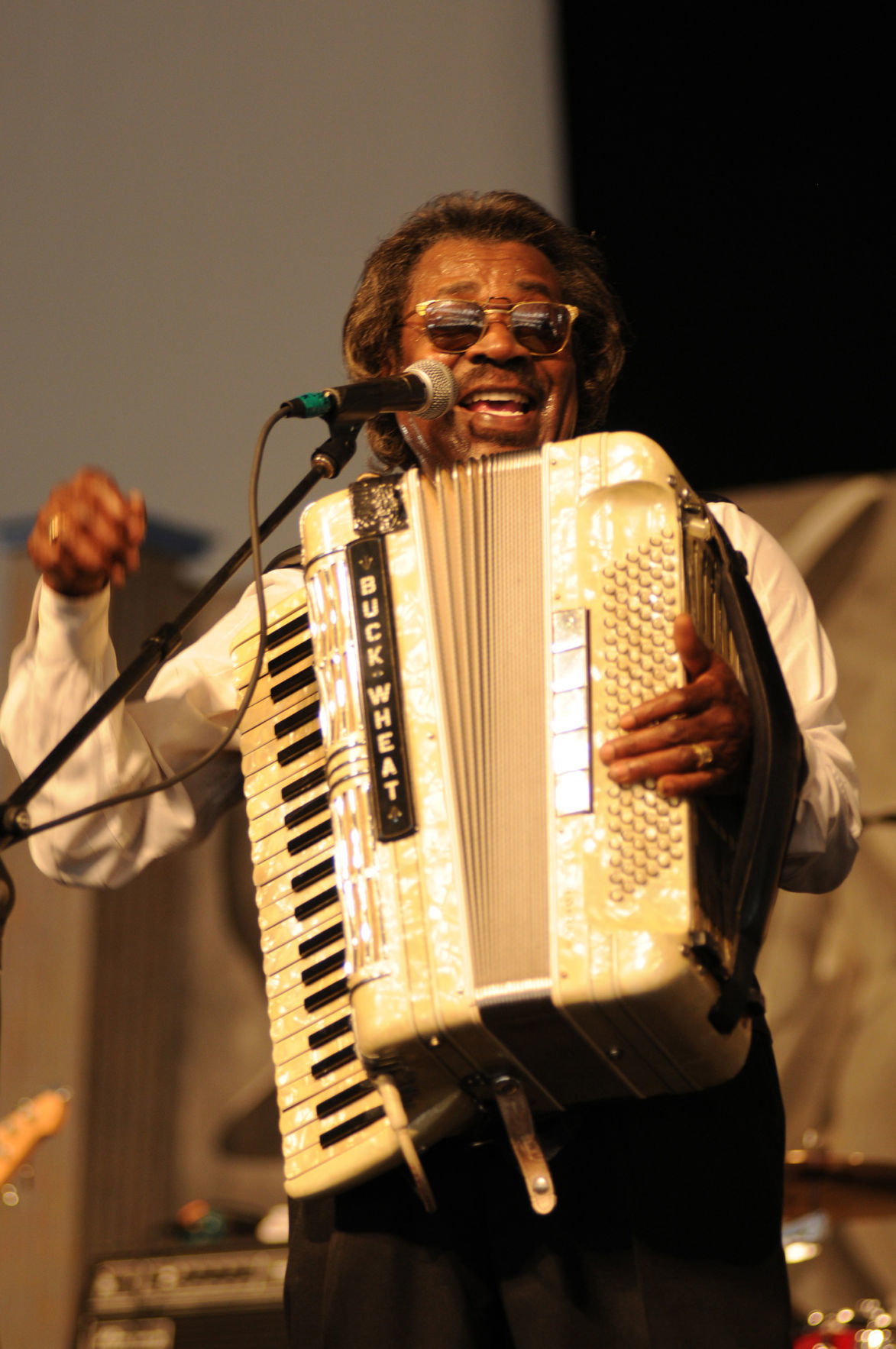 CELEMONIES D’AFLIQUE Clifton Chenier and other French-speaking musicians bring Cajun