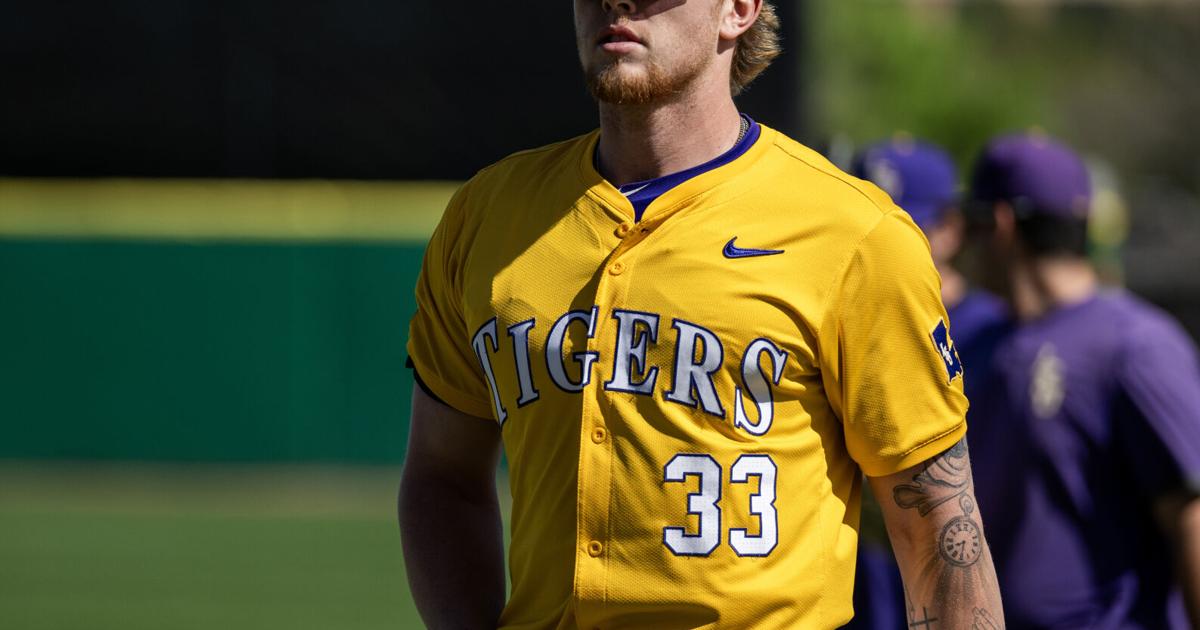 Despite fighting through injury, Ethan Frey has become an answer for LSU against lefties