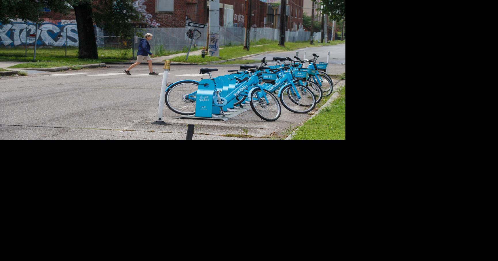New Orleans is adding hundreds more e-bikes to the Blue Bike fleet just in time for Mardi Gras