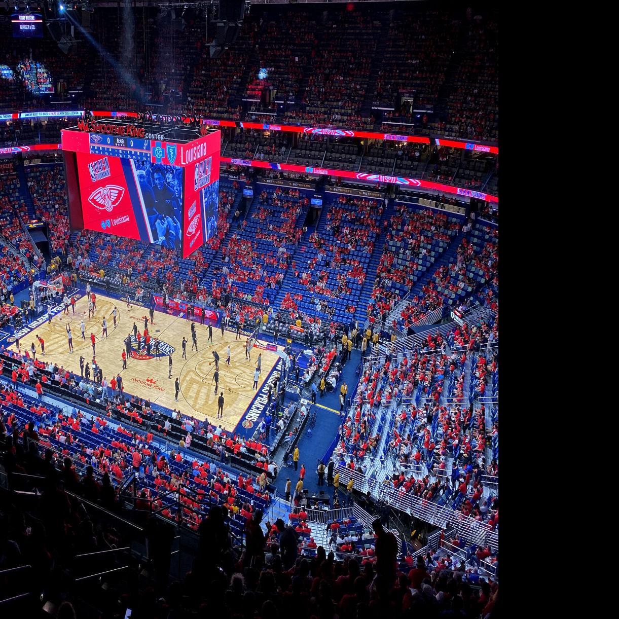 New Orleans Pelicans Smoothie King Center Stadium Poster Print 