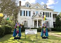 'Maison MASKquerade' Mardi Gras house float, 6000 St. Charles Ave..jpeg