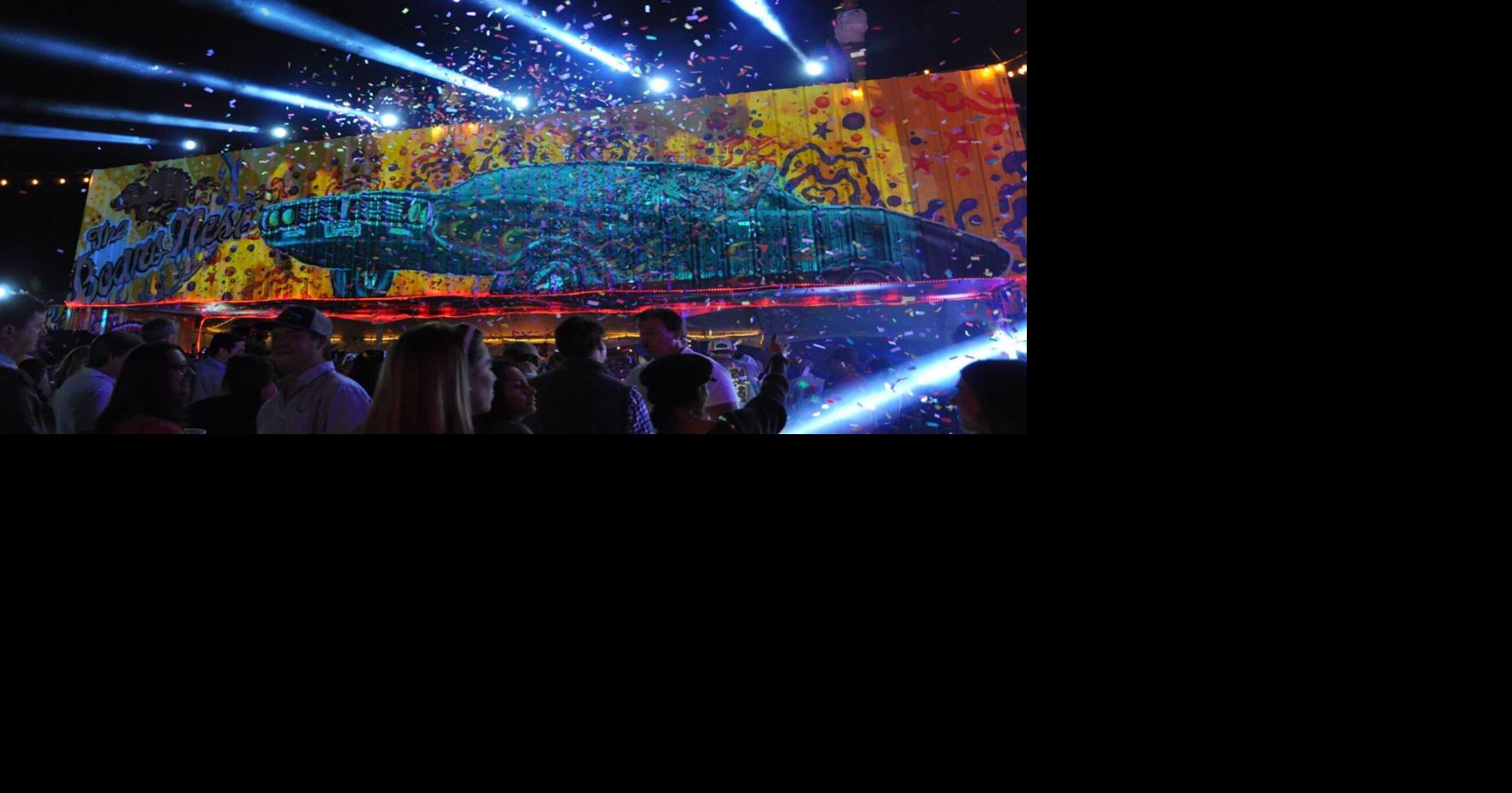 Camaraderie, rappers, frozen drinks: inside one team’s mega party at Hogs for the Cause | Where NOLA Eats