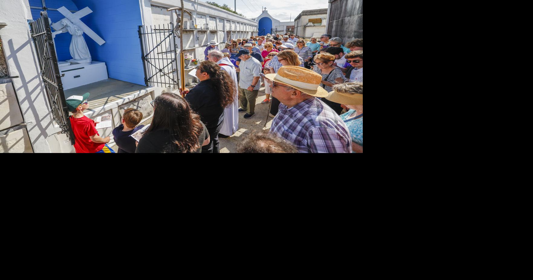 St. Roch Cemetery hosts Good Friday Stations of the Cross | Photos ...