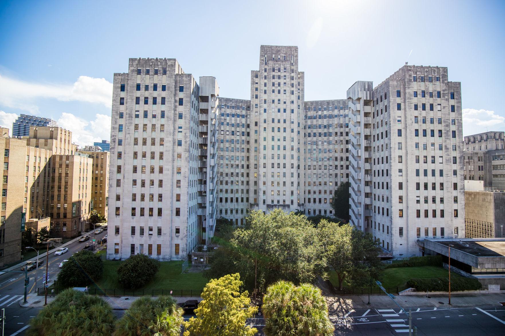 What is going into the Tulane hospital building? University officials
