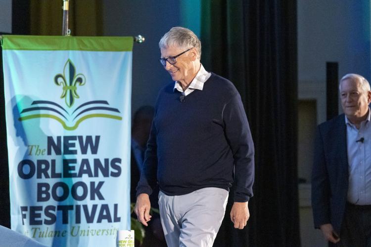 Bill Gates at Tulane book festival Books