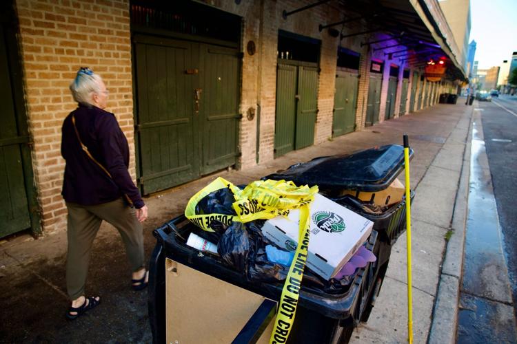 Warehouse District mass shooting scene