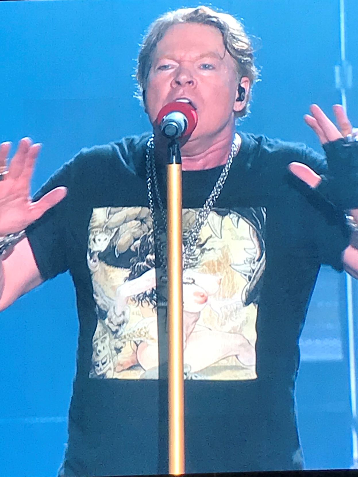 axl rose t shirt estranged