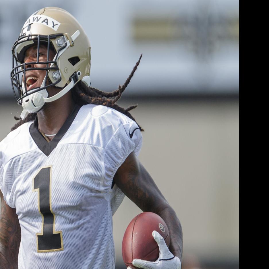 New Orleans Saints receiver Marquez Callaway embracing No. 1