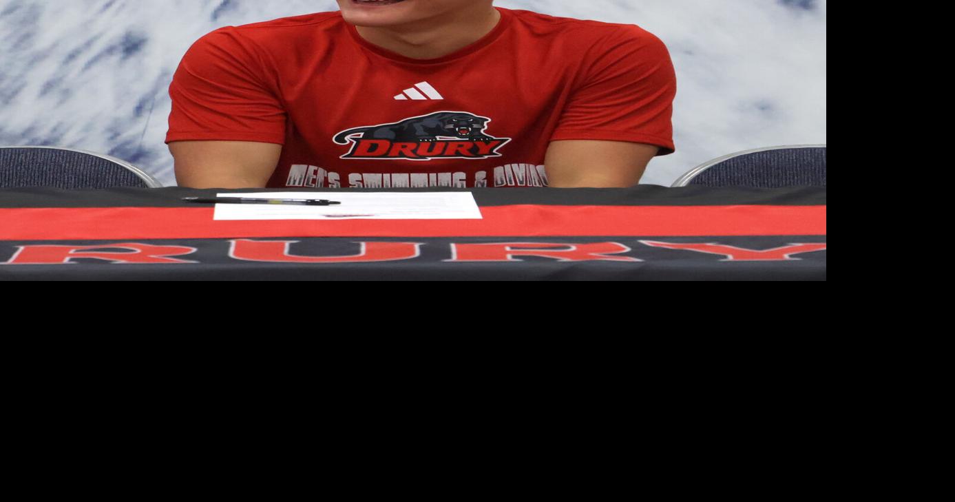 The son of an LSU All-American swimmer is headed to swim at Drury University