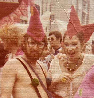 Mardi Gras flashback: Texas artist, 65, says she was first to bare