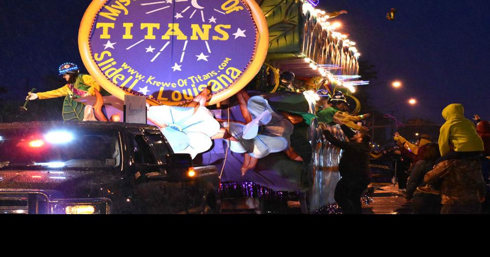 Krewe of Titans rolls through Slidell See parade photos One Tammany