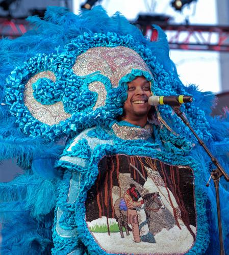mardi gras indians route