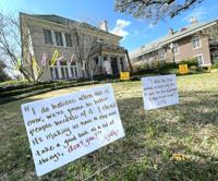 'Saint Dolly,' Mardi Gras house float, 5200 St. Charles Ave. STAFF PHOTO BY DOUG MacCASH 7.jpeg
