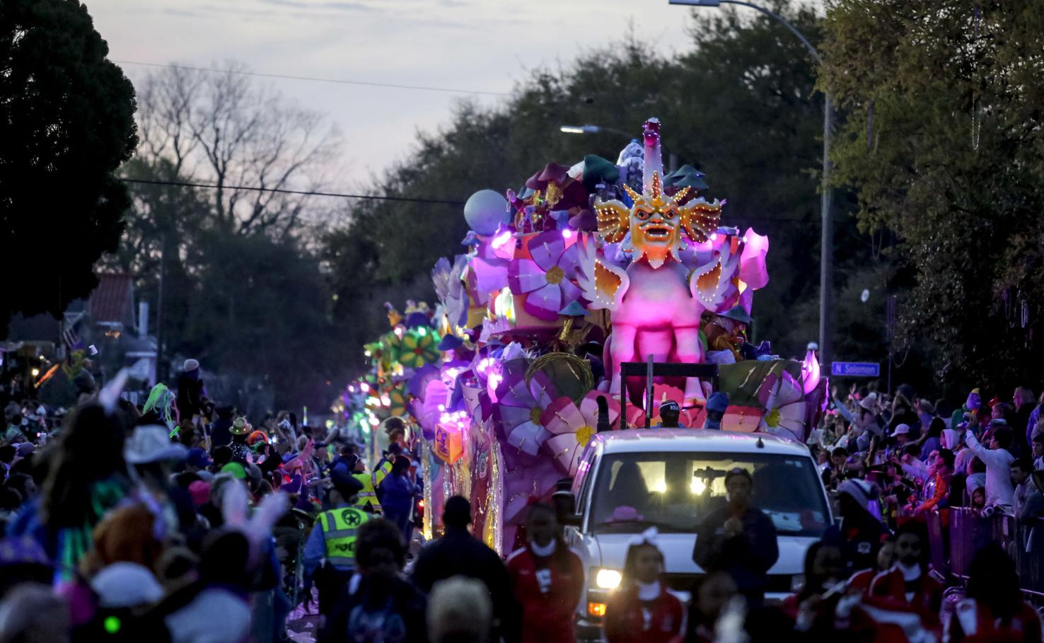 route for mardi gras