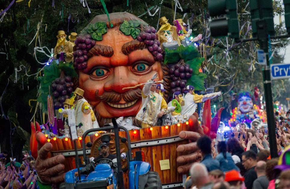 Bacchus parade Watch replay on Krewe Cam sponsored by Gardner Realtors
