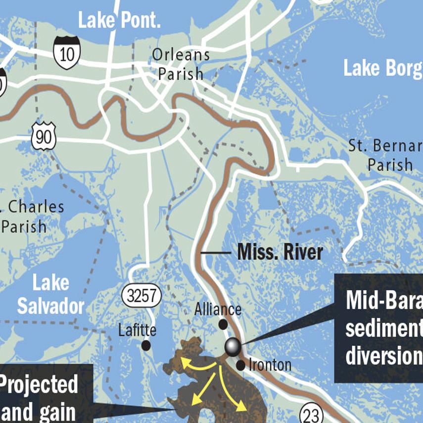 2022 Louisiana Oyster Area Map