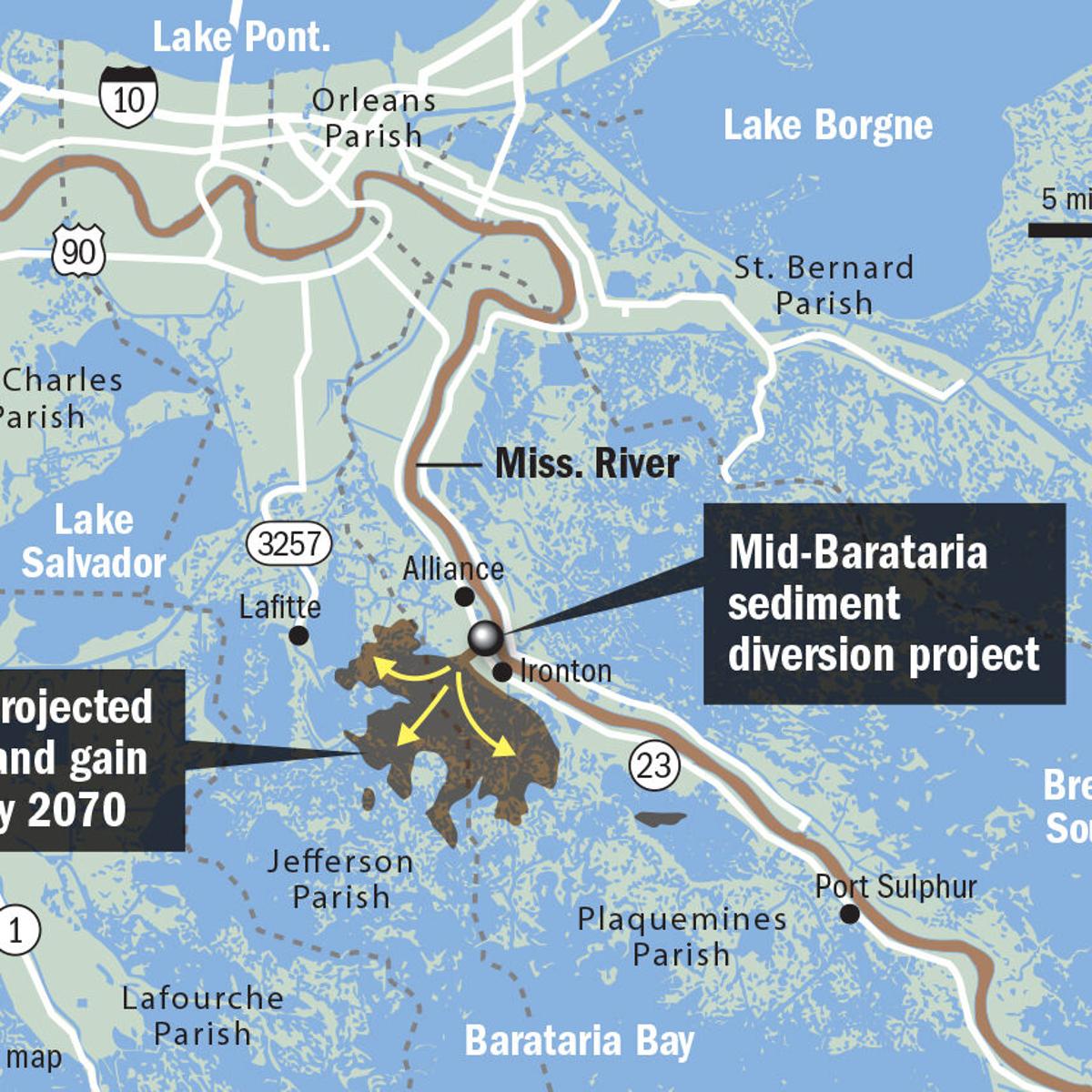 Huge Louisiana Coastal Project Receives Positive Report From The Corps Of Engineers Environment Nola Com 2022 Louisiana Oyster Area Map
