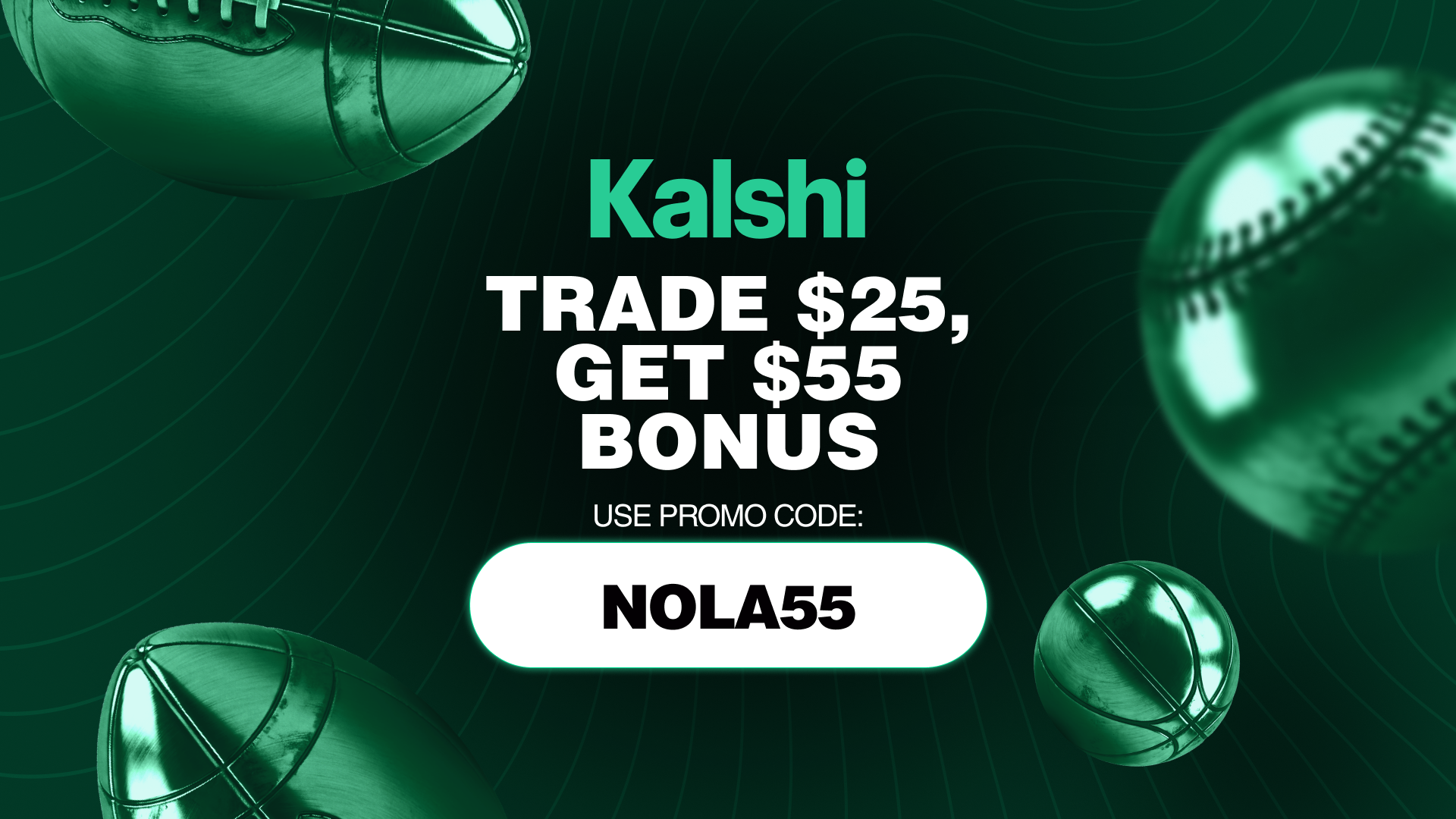 Kalshi Promo Code NOLA55: Get $55 Bonus for Commanders-49ers | Sports ...