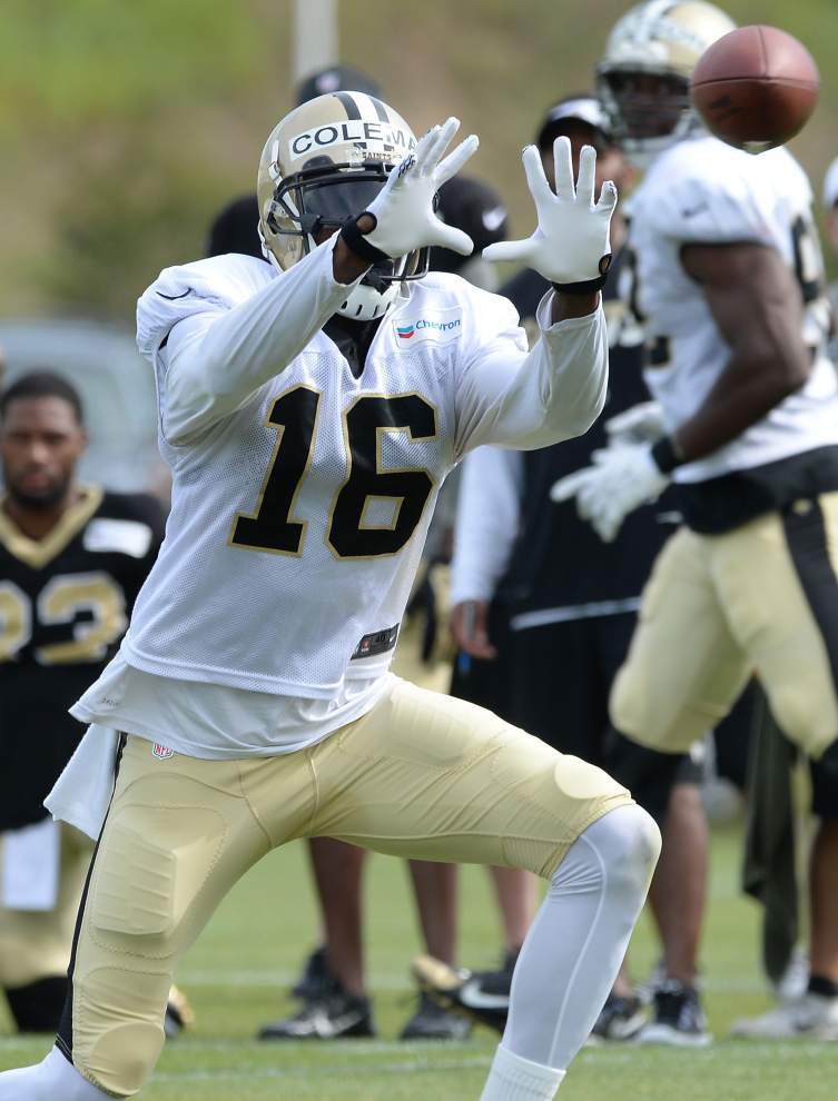 Saints receiver Brandon Coleman making strong impression early on ...